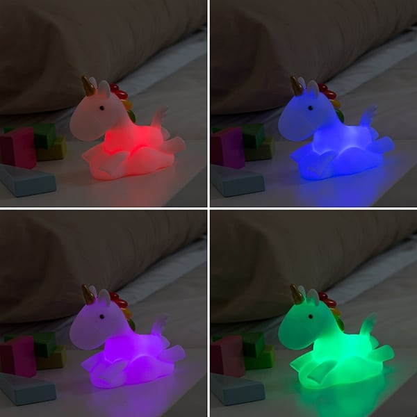 noćna lampica jednorog LED