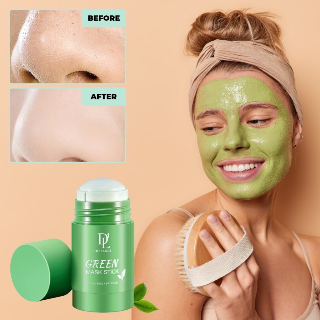 Pročišćavajuća glinena maska za lice od zelenog čaja