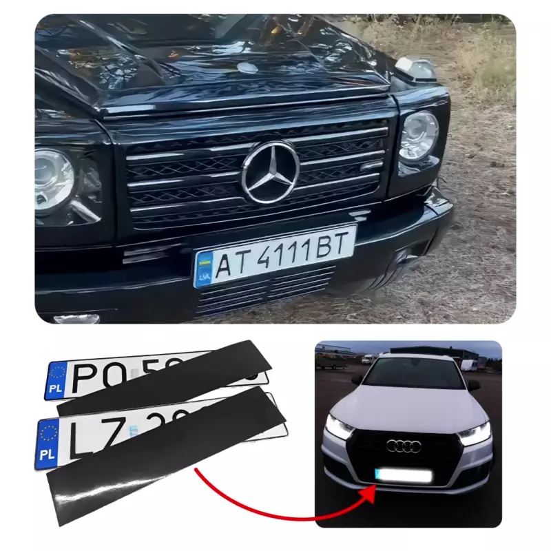 RADARSHIELD™ ANTI-RADAR FOLIJA ZA REGISTRAČKE TABLICE