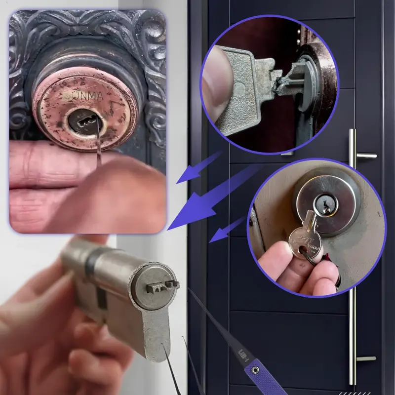 KeyBuster™ Set za Vađenje Slomljenih Ključeva