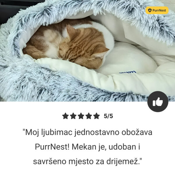 PurrNest - Antistresni Krevet za Životinje - Slika 7