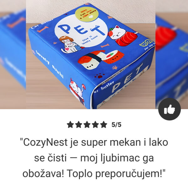 CozyNest - Premium Krevet za Životinje - Slika 7