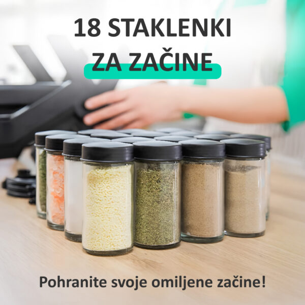 SpicePro™ - Rotirajući organizator za začine - Slika 3