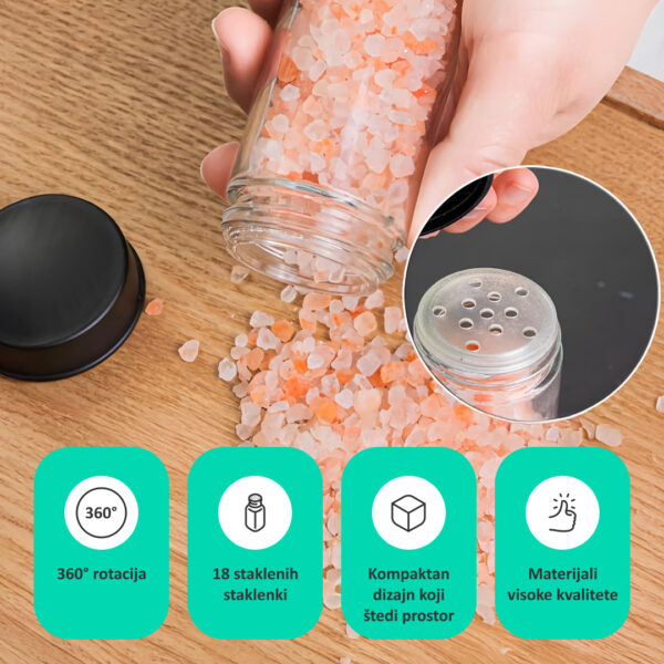 SpicePro™ - Rotirajući organizator za začine - Slika 4