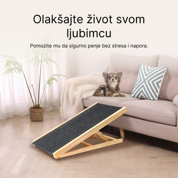 PetEase™ - Podesiva Rampa za Životinje - Slika 2