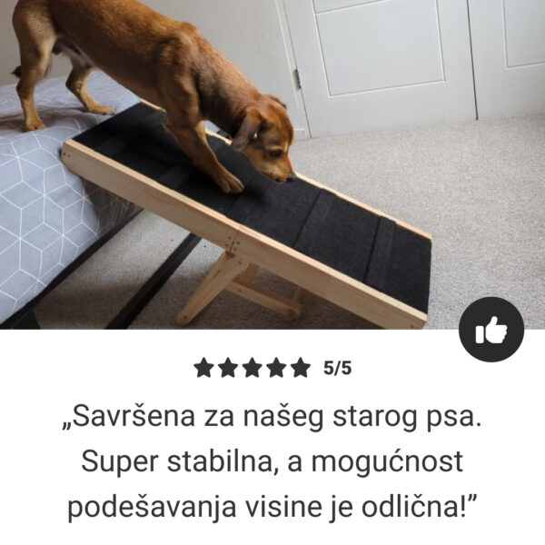 PetEase™ - Podesiva Rampa za Životinje - Slika 6