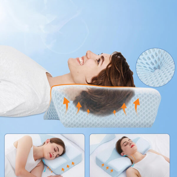 ErgoDream™ - Ergonomski jastuk od memorijske pjene - Slika 4