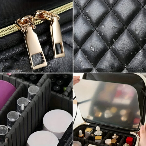 GlowBag™ - Prijenosna torbica za šminku s osvijetljenim ogledalom - Slika 4