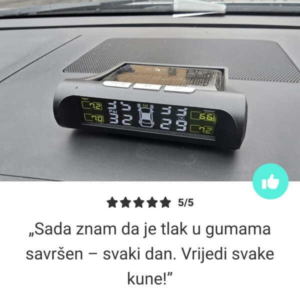 Riboton™ - Sustav za Praćenje Tlakova u Gumama na Solarnu Energiju - Slika 7