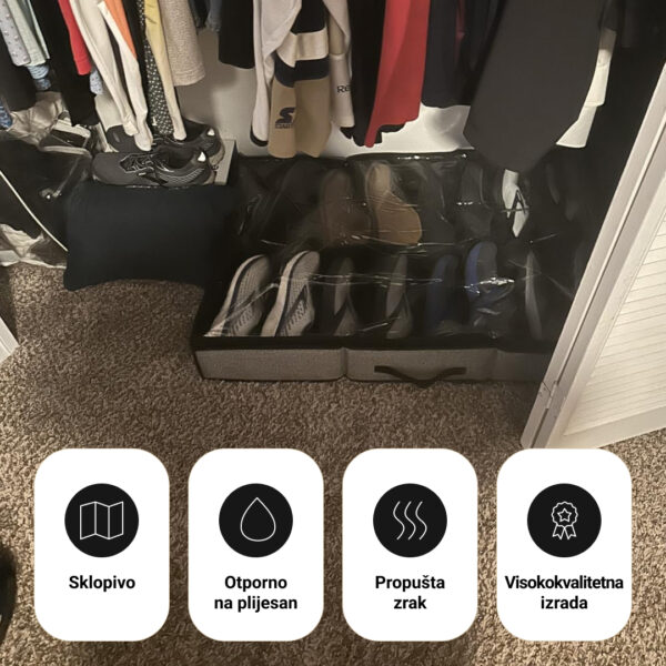 StoreEase™ - Organizator cipela ispod kreveta - Slika 5