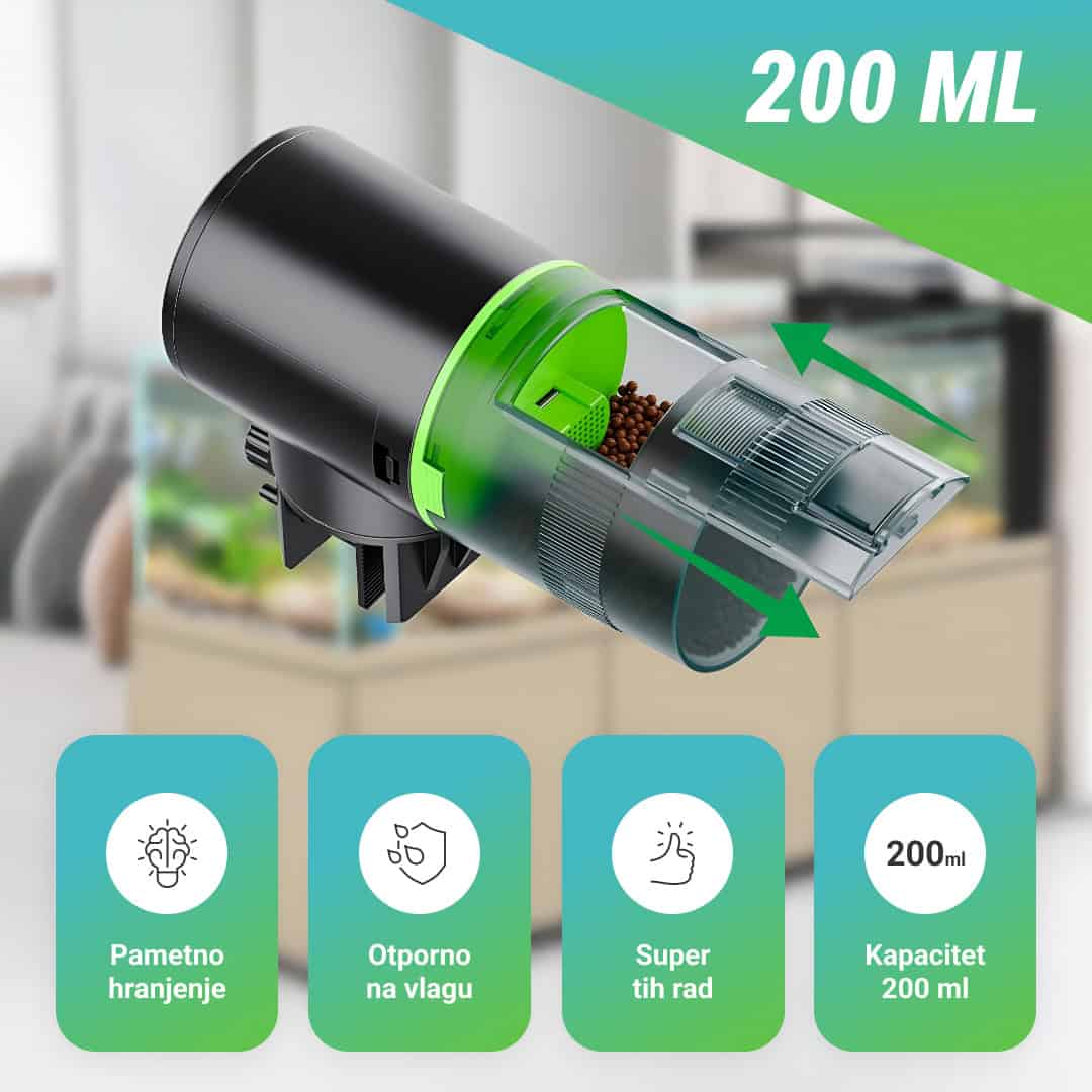 AquaFeed™ - Automatska hranilica za ribe - Slika 5