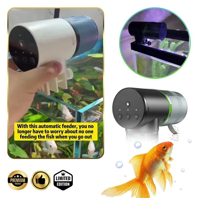 AquaFeed™ - Automatska Hrana za Ribe
