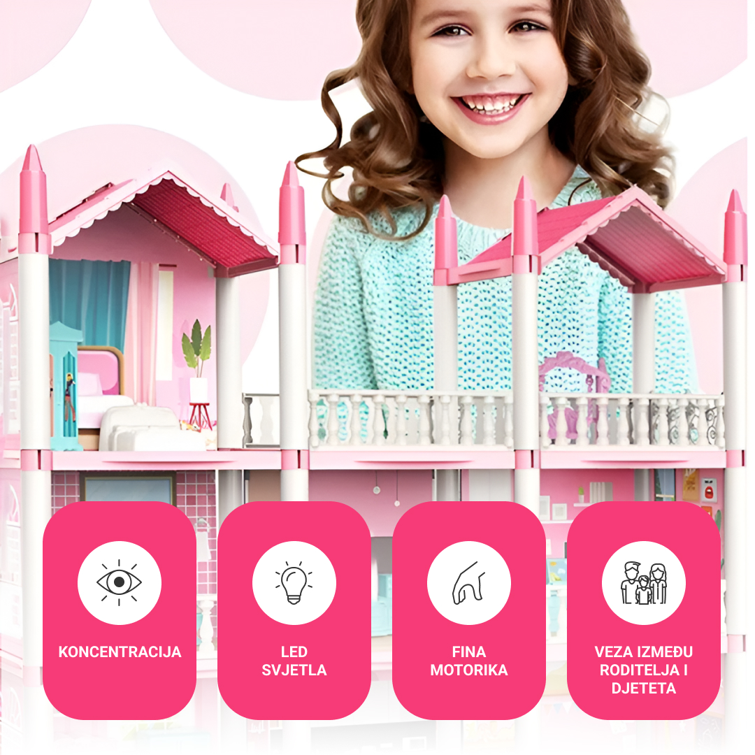 DreamVilla™ – Igračka vila princeze - Slika 3