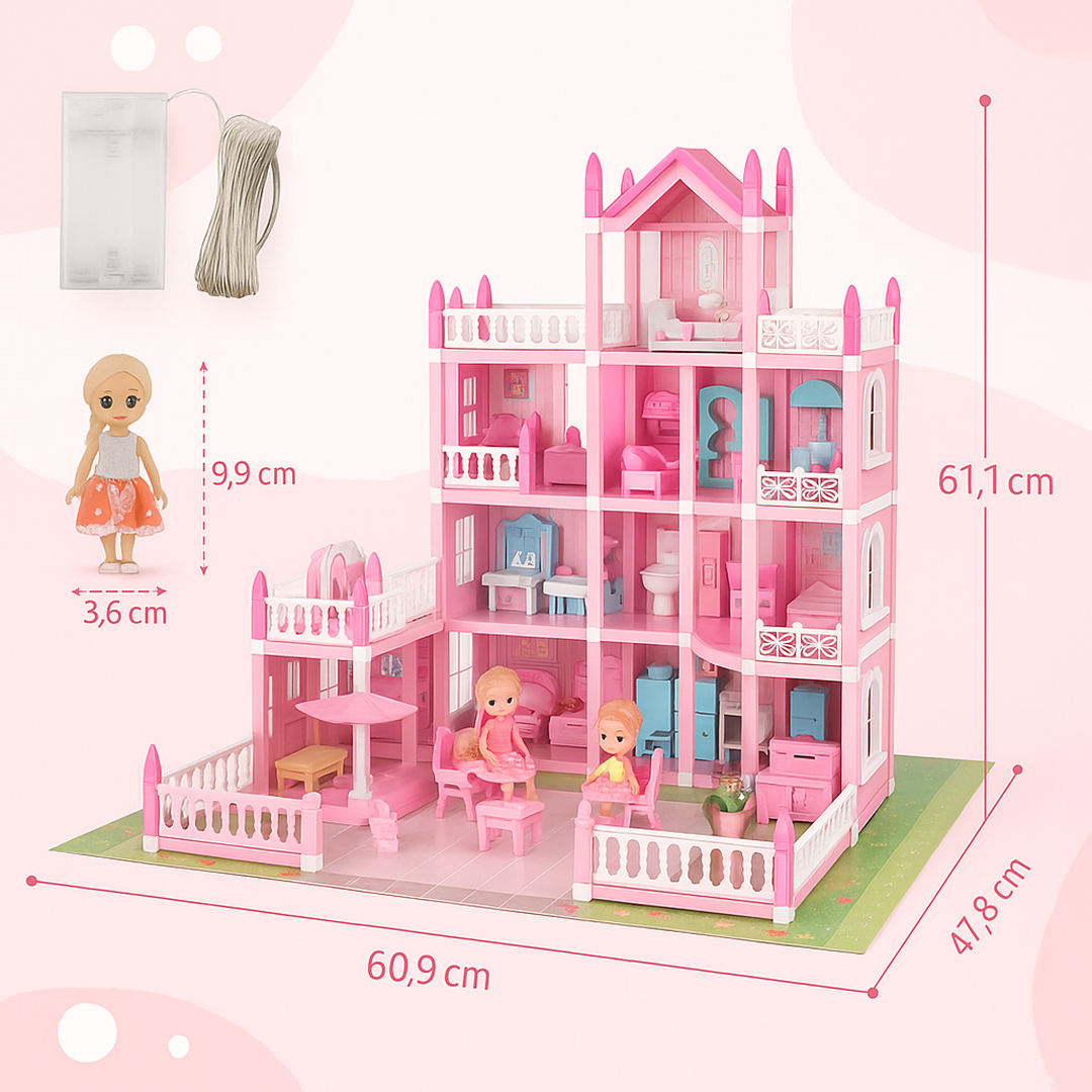 DreamVilla™ – Igračka vila princeze - Slika 5