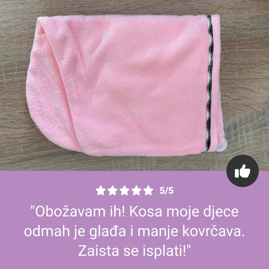 HAIRGLOW® – Ručnik Za Kosu Brzog Sušenja (1+1 GRATIS) - Slika 7